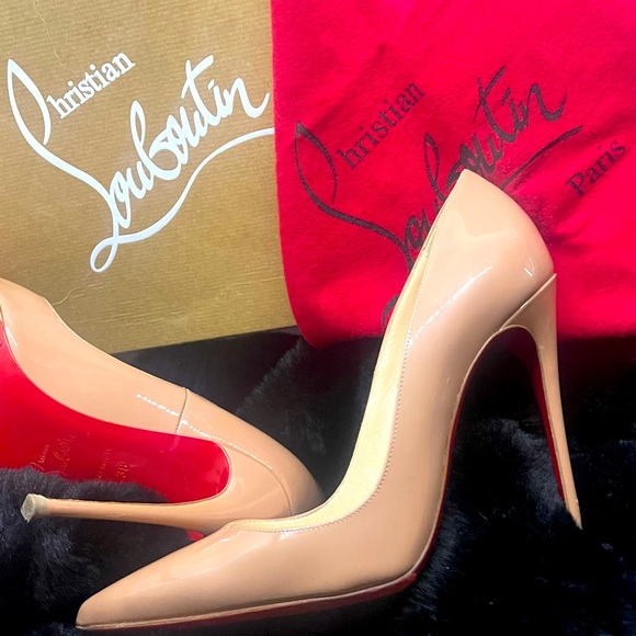 Christian Louboutin Shoes - Christian Louboutin “So Kate” Heels in Nude